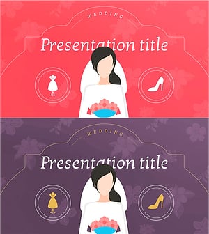 결혼 준비 템플릿 간지 – 첫 번째 장