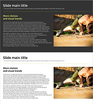 암벽등반 스토리를 담은 고객 성공 사례 슬라이드