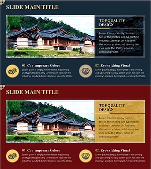 한국 전통 가옥 비즈니스 추진 전략 슬라이드