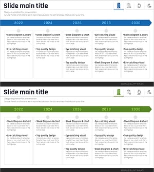 병원 연혁 소개 다이어그램 – 시간의 흐름을 담다