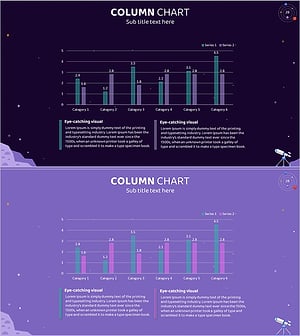 Astronomy Theme Bundle Vertical Graph – Market and Competitive Analysis