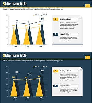 네이비 옐로우 혼합형 차트와 분석 – 시장 및 경쟁사 분석