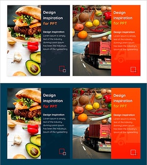 식품 산업 텍스트 박스 – 효과적인 제품 소개