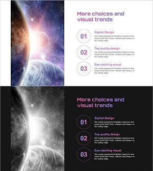 천문학 연구 개요 슬라이드 – 우주를 탐험하는 여정