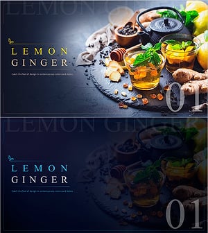 Lemon Ginger Tea Chapter – Modern Style Intro Slide