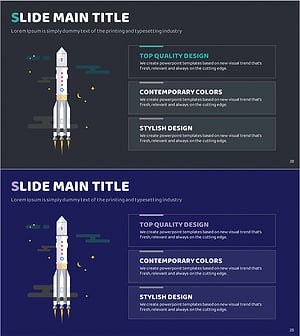 Rocket Launch Plan Diagram – Capturing Business Vision