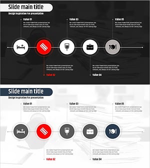 효율적인 사업 추진 전략 슬라이드 – 오전 영양제 섭취