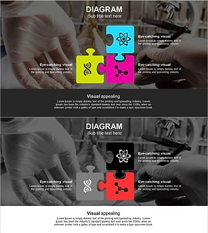 Science Experiment Puzzle Diagram – Visually Rich Data Presentation