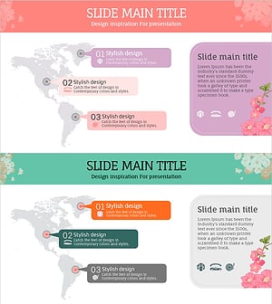 개화시기 맵 – 시장 및 경쟁사 분석을 위한 템플릿