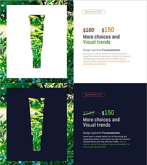 Eco-friendly Cosmetics Promotion – Price Transition and Visual Trends