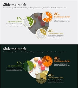 오렌지 일러스트 차트 - 매력적인 디자인과 기능적 활용