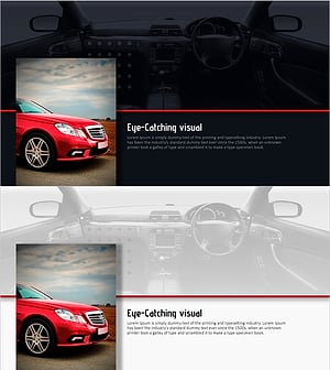 Car Side Photos and Texts – Introduction to Core Values and Mission