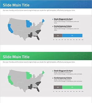 미국 목표시장 분석 그래프 – 시장 세분화 이해