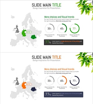 Preference Donut Chart by Region – Market Share Analysis