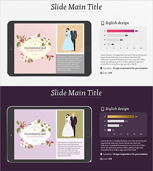모바일 청첩장과 그래프 – 혁신적인 디자인을 통한 시장 분석