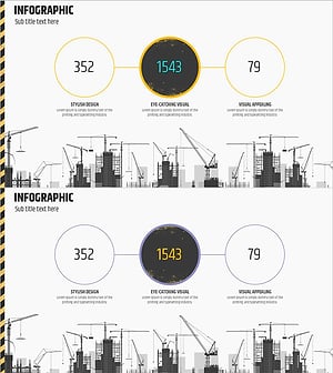 목표 성과 수치 시각화 – 핵심 성과 및 비주얼 강조