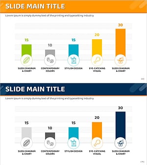 메뉴 인기투표 순위 – 세로막대 그래프로 시각화