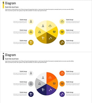 건축 기술 현황 다이어그램 – 확산된 비즈니스 영역