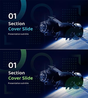 항공우주산업 템플릿 간지 01 - 섹션 커버