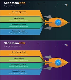 Rocket Launch Target Diagram – Business Vision and Strategy