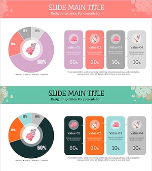 The Proportion and Characteristics of Composed Flowers – Engaging Infographic Slide