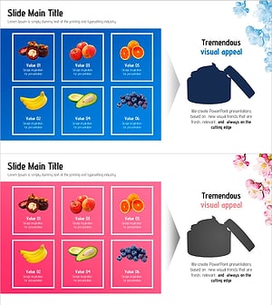 화장품 추출물 성분 프레젠테이션 – 시각적 매력을 더한 클러스터