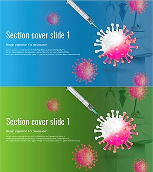 Antivirus Template Section Slide 01 – Covering Health and Safety