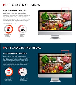 식자재 유통 그래프 – 시장 현황 도표