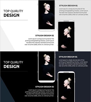 시크 모던 패션 목업 – 마케팅 전략을 강하게!