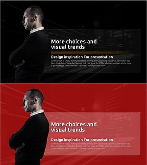 운영계획을 위한 진지한 남성 슬라이드 – 위험 관리 및 해결 방안