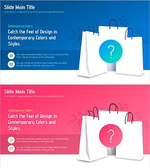 Limited Gift Event Strategy – Colorful Template