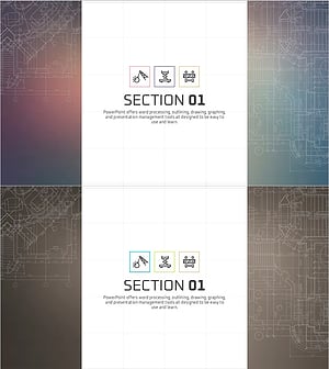 건축 디자인 계획서 간지 – 전문가를 위한 슬라이드 커버