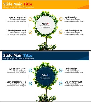 나무 확산 다이어그램으로 사업 비전 표현하기