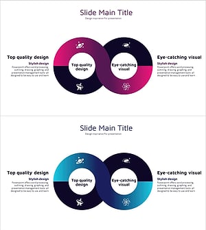 우주산업 뫼비우스 모양 다이어그램