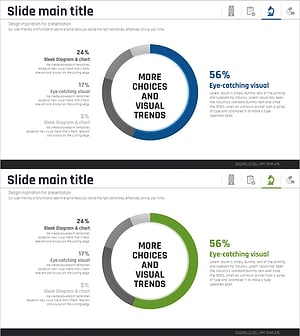 Medical Donut Circle Graph – Effective Market Analysis