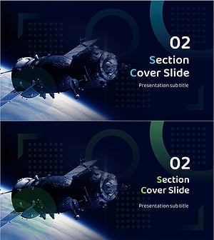 Aerospace Industry Template Section Slide 02 – Section Cover Slide