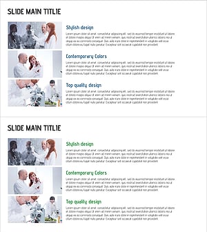 모던 스타일의 실험실 프레젠테이션 템플릿 – 혁신과 전문성