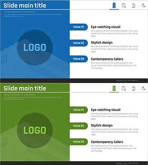 신뢰가 가는 회사 개요 슬라이드