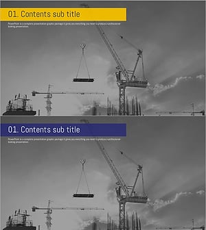 건설 안전PPT 간지 – 시각적 임팩트를 담다