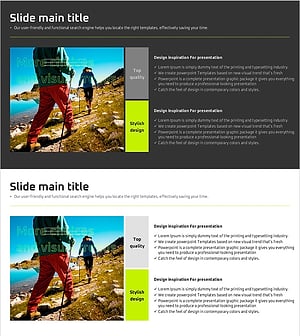 등반 전후의 이야기 – 사업비전 및 전략 슬라이드