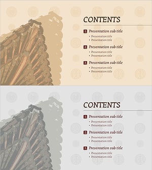 한국 전통 투어 템플릿 목차