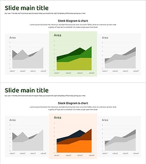 선택된 영역 그래프 – 시장 및 성과 분석