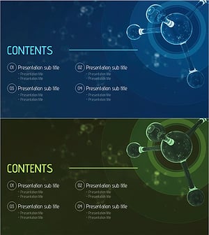 Biotechnology Molecular Structure Template Contents – Innovation and Exploration