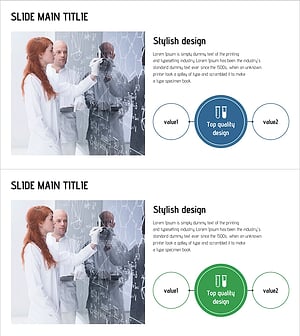 스타일리시한 디자인으로 효과적인 정보 전달