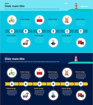 선박 운송 시스템 다이어그램 – 흐름과 클러스터