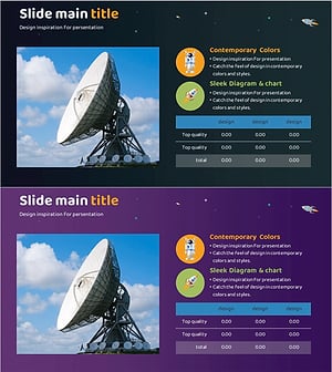 Space Theme Data Analysis Resources - Modern Design