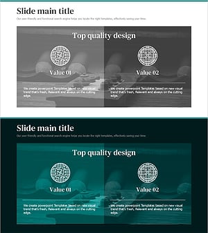 문화 풍습에 대한 인사이트를 담은 다이어그램 슬라이드