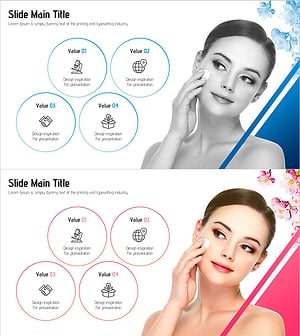 코스메틱 글로벌 마케팅 전략을 위한 클러스터 다이어그램