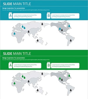 국가별 물산업 현황을 시각화한 지도 – 글로벌 네트워크 강조