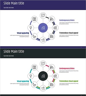 기술부문과 제품 소개 다이어그램 – 설계 시스템과 핵심 포인트